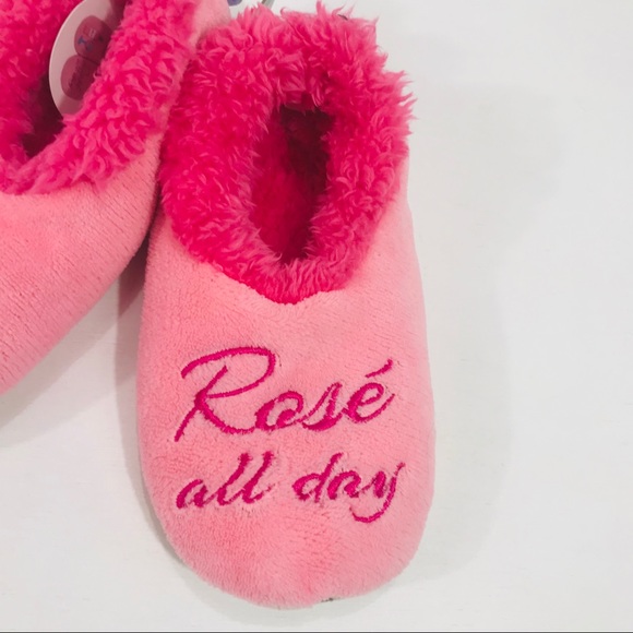 Snoozies Rose’ All Day Slippers, Pink, Small 5-6 - Picture 2 of 7